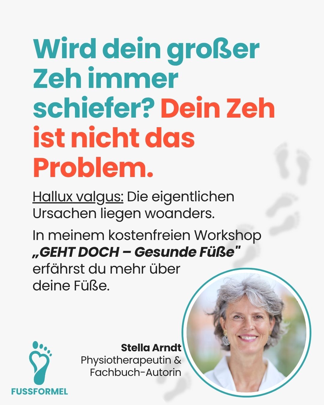 GEHT DOCH! Schmerzfreie Füße - kostenloses Webinar